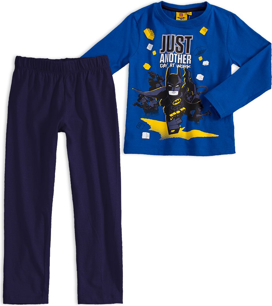 Chlapecké pyžamo LEGO BATMAN ANOTHER DAY modré Velikost: 104 - obrázek 1