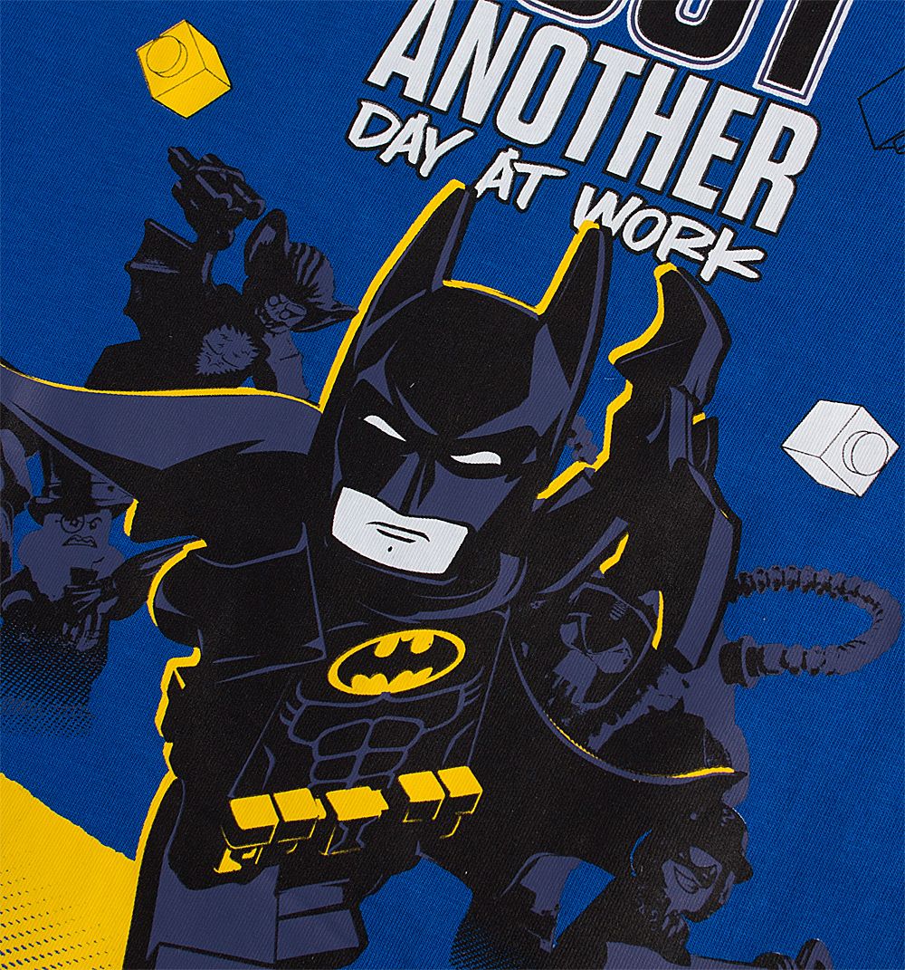 Chlapecké pyžamo LEGO BATMAN ANOTHER DAY modré Velikost: 104 - obrázek 3