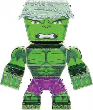 METAL EARTH 3D puzzle Avengers: Hulk figurka - obrázek 1
