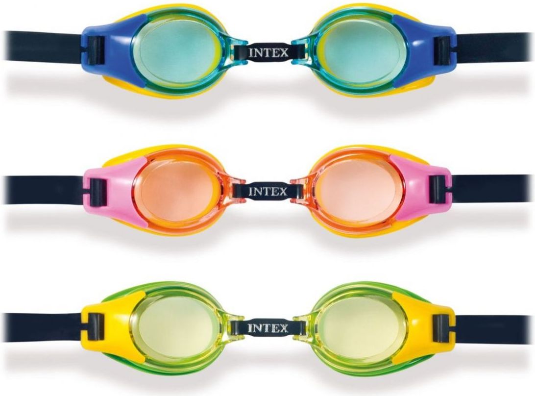 Intex 55601 Plavecké brýle Junior - Zelená - obrázek 1
