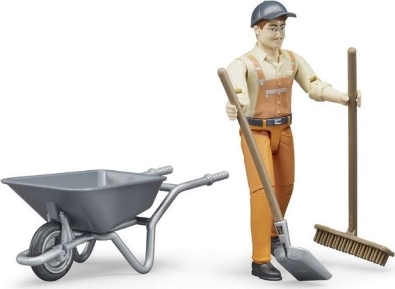Bruder Set komunal s figurkou - obrázek 2