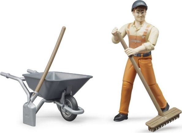Bruder Set komunal s figurkou - obrázek 3
