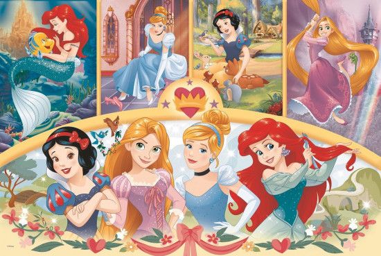 TREFL Puzzle Disney princezny MAXI 24 dílků - obrázek 1