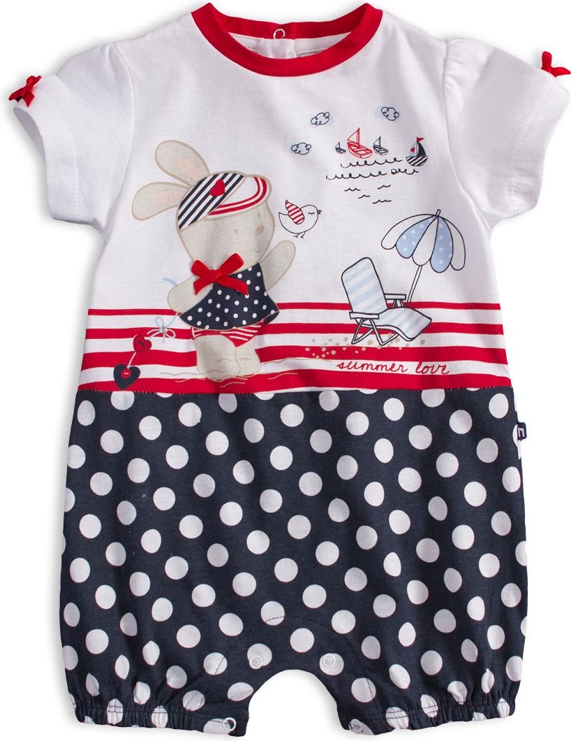 Mix´nMATCH Dívčí overal MixńMatch SUMMER LOVE modrý Velikost: 68 - obrázek 1