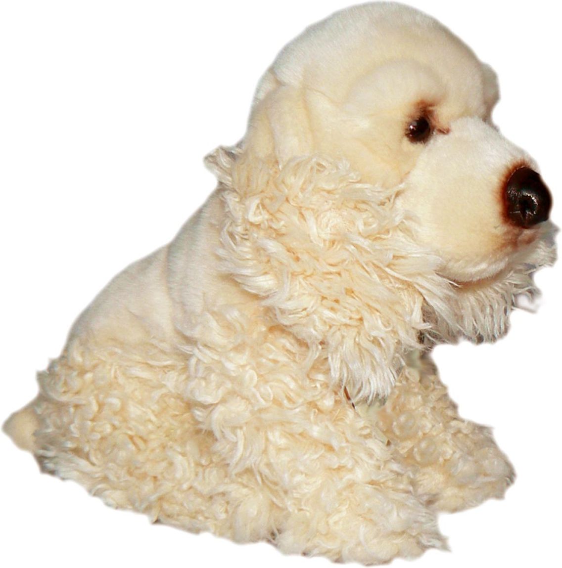 Plyšový pes Kokršpaněl 27 x 22 cm - Hnědá - obrázek 1