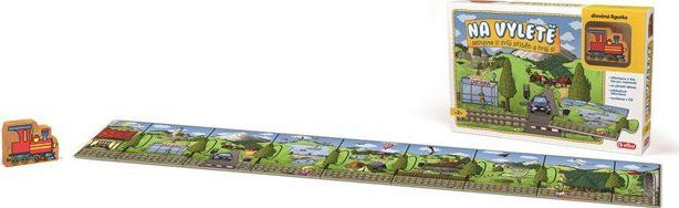 EFKO Vyprávěcí puzzle Na výletě 9 dílků - obrázek 2