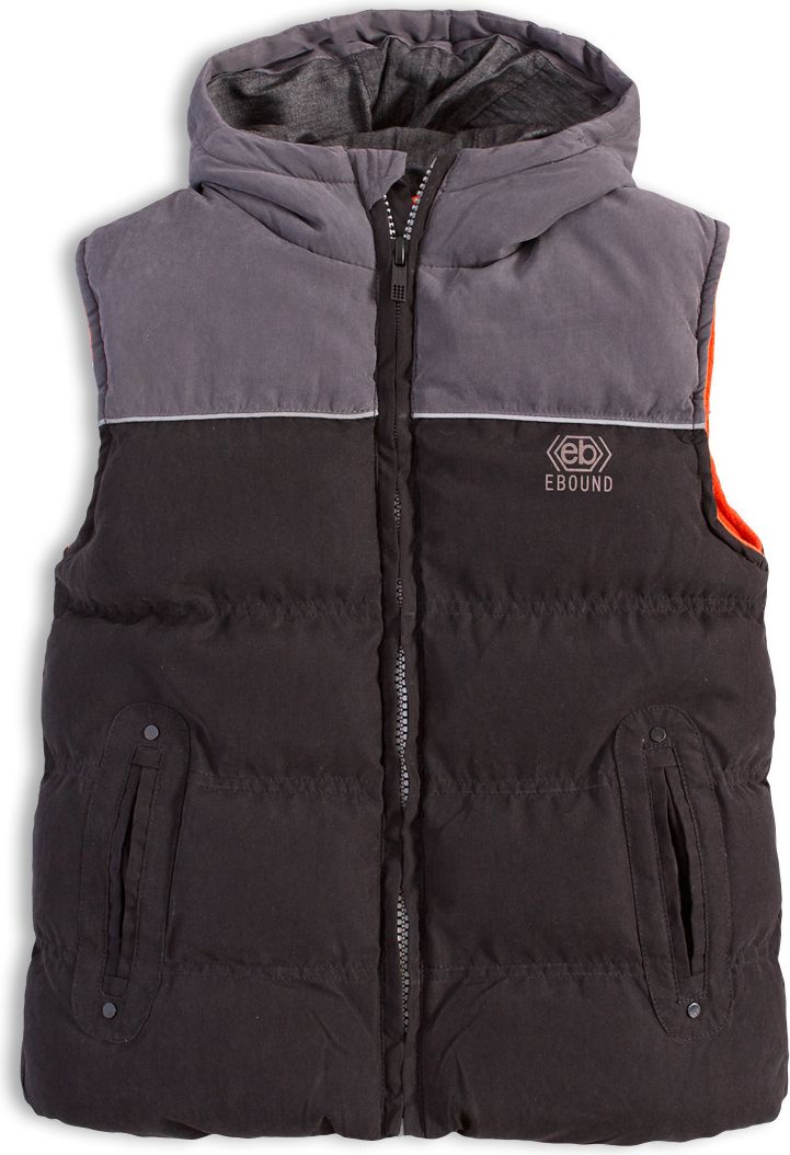 Chlapecká vesta LEMON BERET STREET BOY černá Velikost: 176 - obrázek 1
