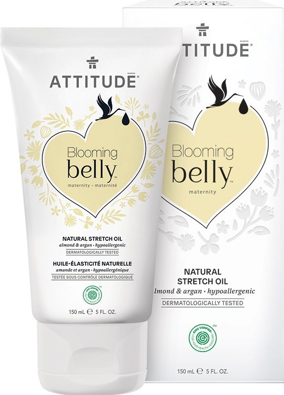 ATTITUDE Přírodní olej Blooming Belly pro těhotné a po porodu - argan a mandle 150 ml - obrázek 1