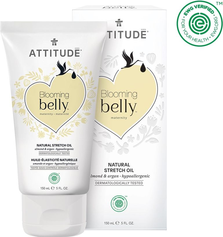 ATTITUDE Přírodní olej Blooming Belly pro těhotné a po porodu - argan a mandle 150 ml - obrázek 2