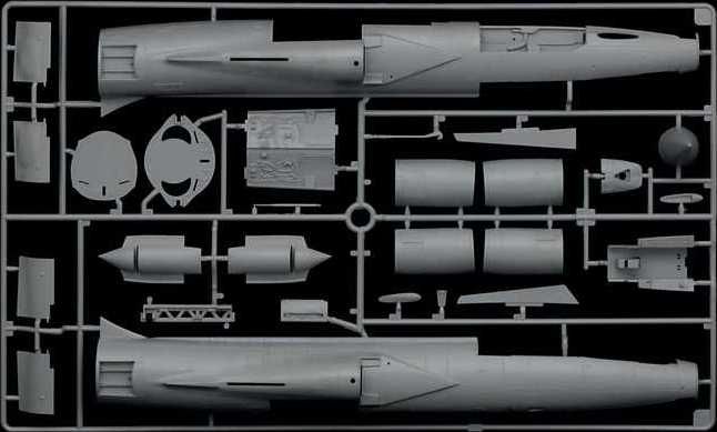 ITALERI Model Kit letadlo 2514 - F-104 STARFIGHTER G/S - Upgraded Edition RF version (1:32) - obrázek 5