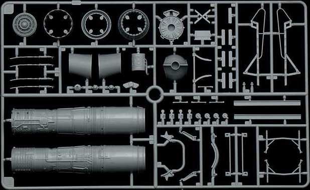 ITALERI Model Kit letadlo 2514 - F-104 STARFIGHTER G/S - Upgraded Edition RF version (1:32) - obrázek 8