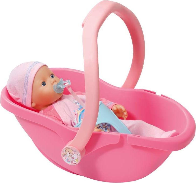 My Little Baby Born® Super Soft s přenosnou sedačkou - obrázek 1