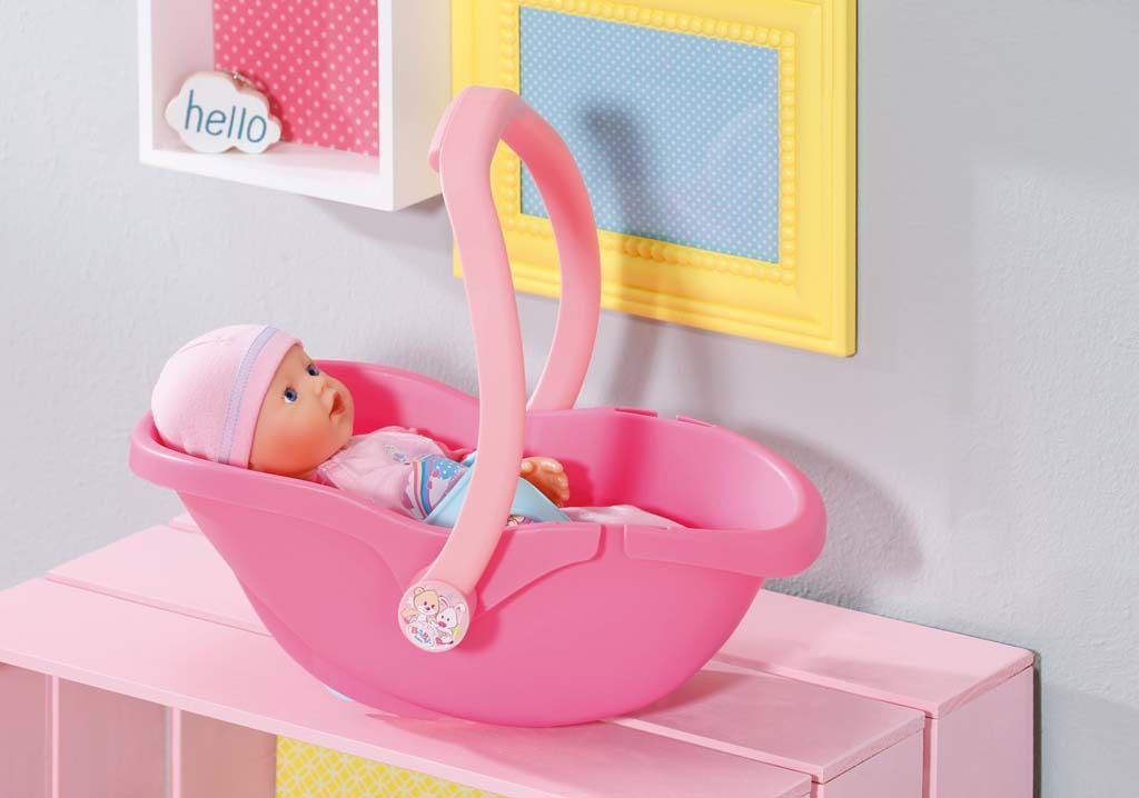 My Little Baby Born® Super Soft s přenosnou sedačkou - obrázek 2