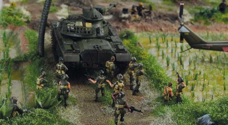 ITALERI Model Kit diorama 6184 - Operation Silver Bayonet - Vietnam War 1965 (1:72) - obrázek 12
