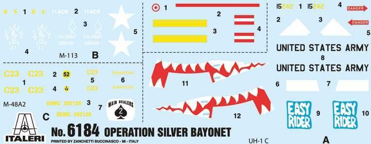 ITALERI Model Kit diorama 6184 - Operation Silver Bayonet - Vietnam War 1965 (1:72) - obrázek 23