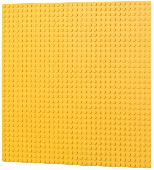 LW Toys Podložka na stavění 32x32 bodů - žlutá - obrázek 1