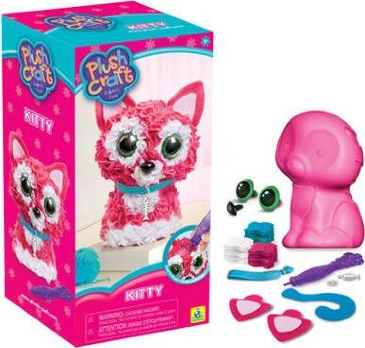 Создать игрушку. Plush Craft набор. Набор котёнок. Набор котенка для девочки. Кошачий набор для девочек.