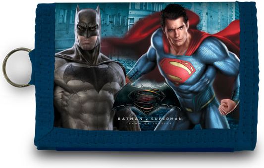 Euroswan Peněženka Batman vs. Superman 100% polyester 9x13 cm - obrázek 1