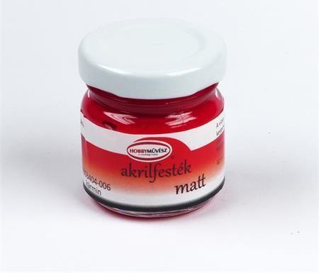Akrylová barva, matná karmínová, 40 ml - obrázek 1