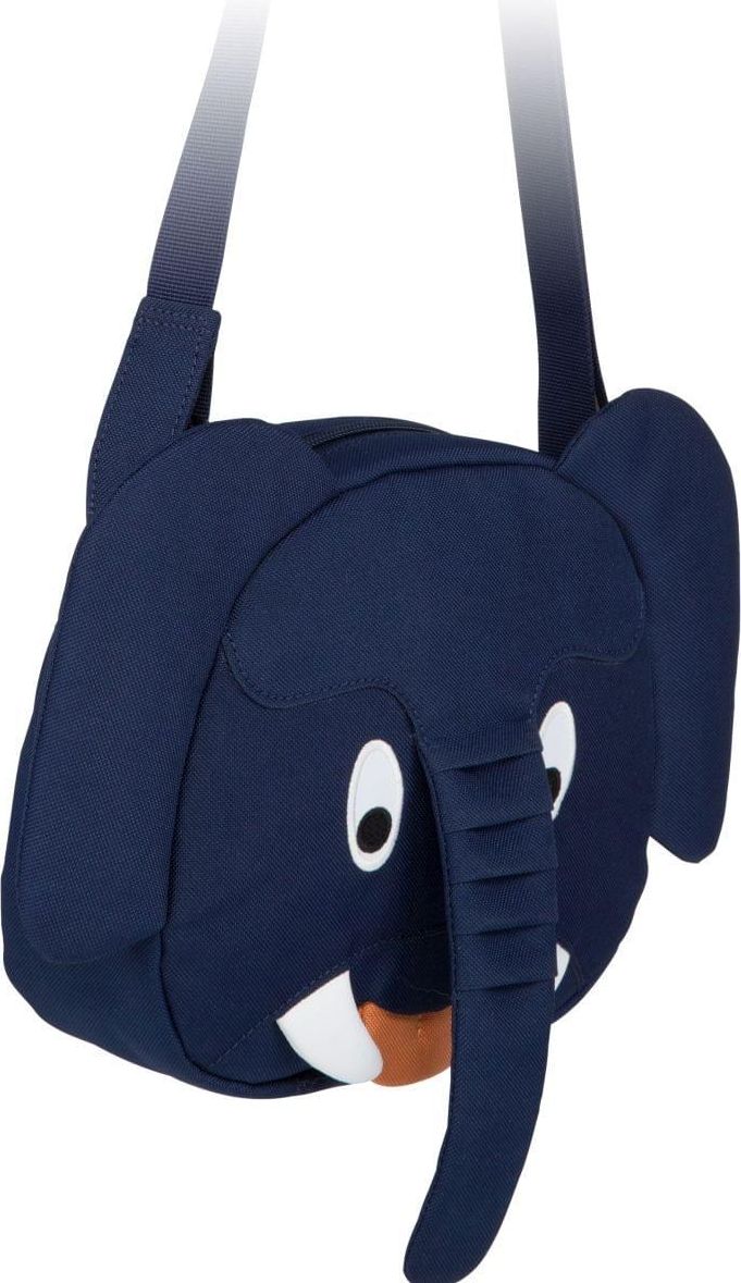 Affenzahn Messenger Bag Emil Elephant - blue uni - obrázek 2
