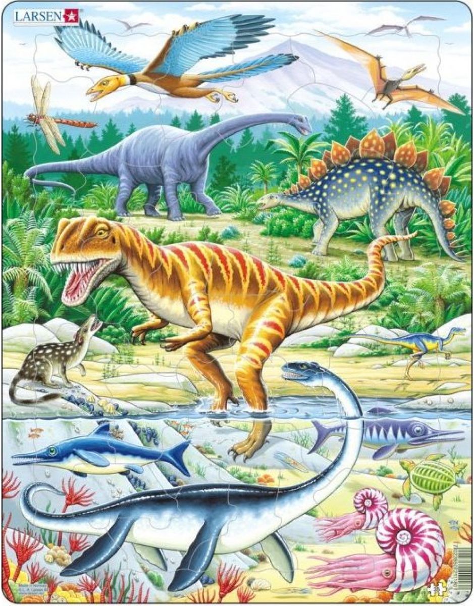 Larsen Dinosauři 35 dílků - obrázek 1
