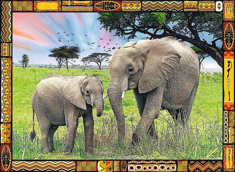 TREFL Puzzle Savana 3000 dílků - obrázek 1