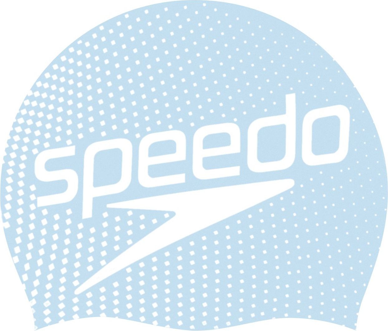 Speedo Junior Slogan Cap - blue/white uni - obrázek 1