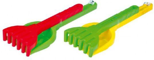 Wader Lopatka a hrábě velké sada plast 3asst 2 barvy - obrázek 1