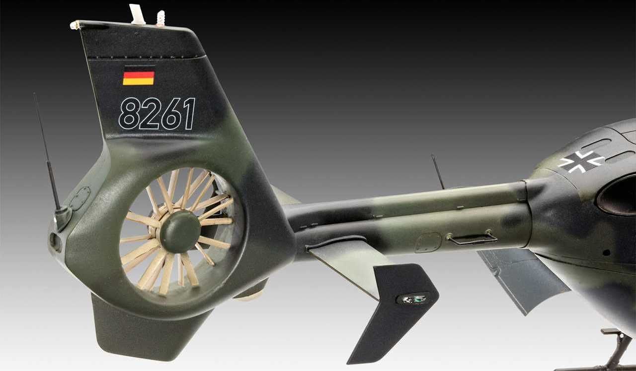 REVELL Plastic ModelKit vrtulník 04982 - EC 135 Heeresflieger / German Army Aviation (1:32) - obrázek 7
