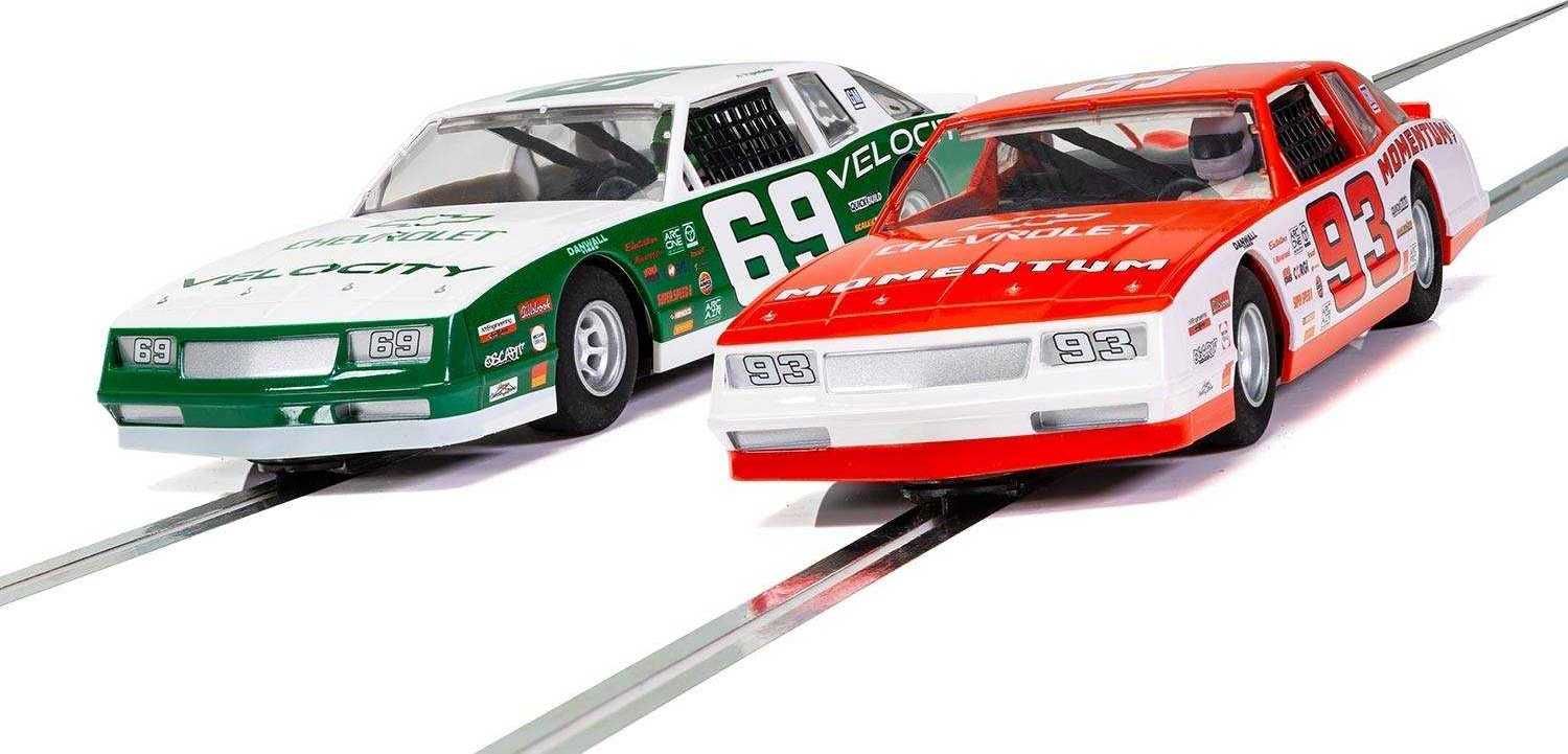 Autíčko Super Resistant SCALEXTRIC C3947 - Chevrolet Monte Carlo 1986 No.69 - Green [NEW TOOLING 2018] (1:32) - obrázek 4