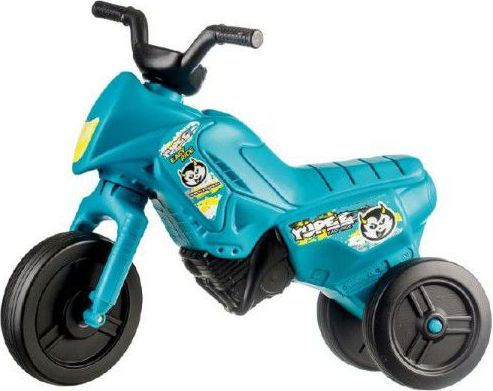 Enduro Yupee Odrážedlo tyrkysové malé plast výška sedadla 26cm nosnost do 212m+ - obrázek 1