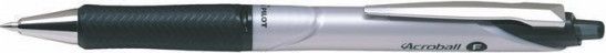 Kuličkové pero "Acroball", černá, 0,25 mm, kovový klip, PILOT - obrázek 1