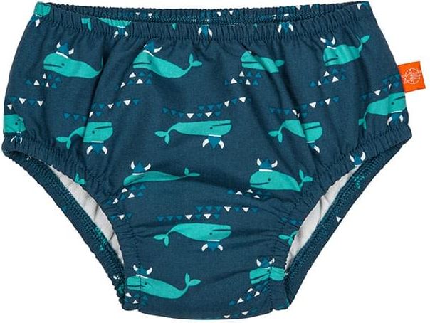 Lässig Swim Diaper Boys blue whale 56-68 - obrázek 1