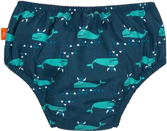 Lässig Swim Diaper Boys blue whale 56-68 - obrázek 2
