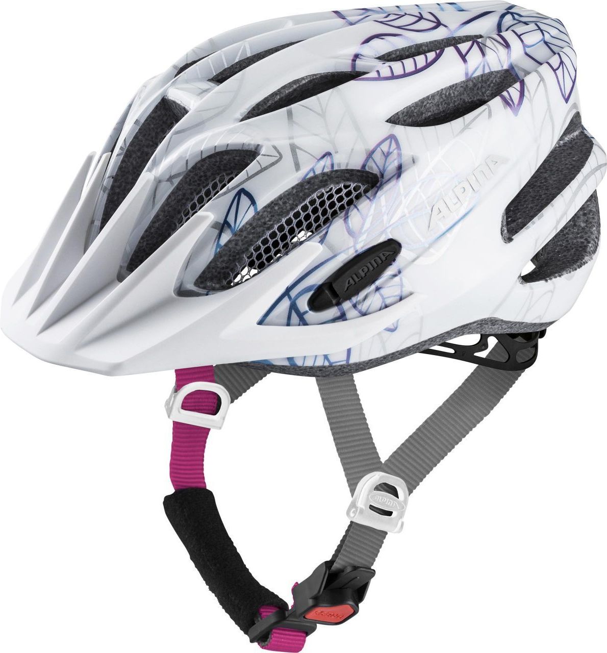 Alpina Fb Jr. 2.0 Flash - white floral 50-55 - obrázek 1