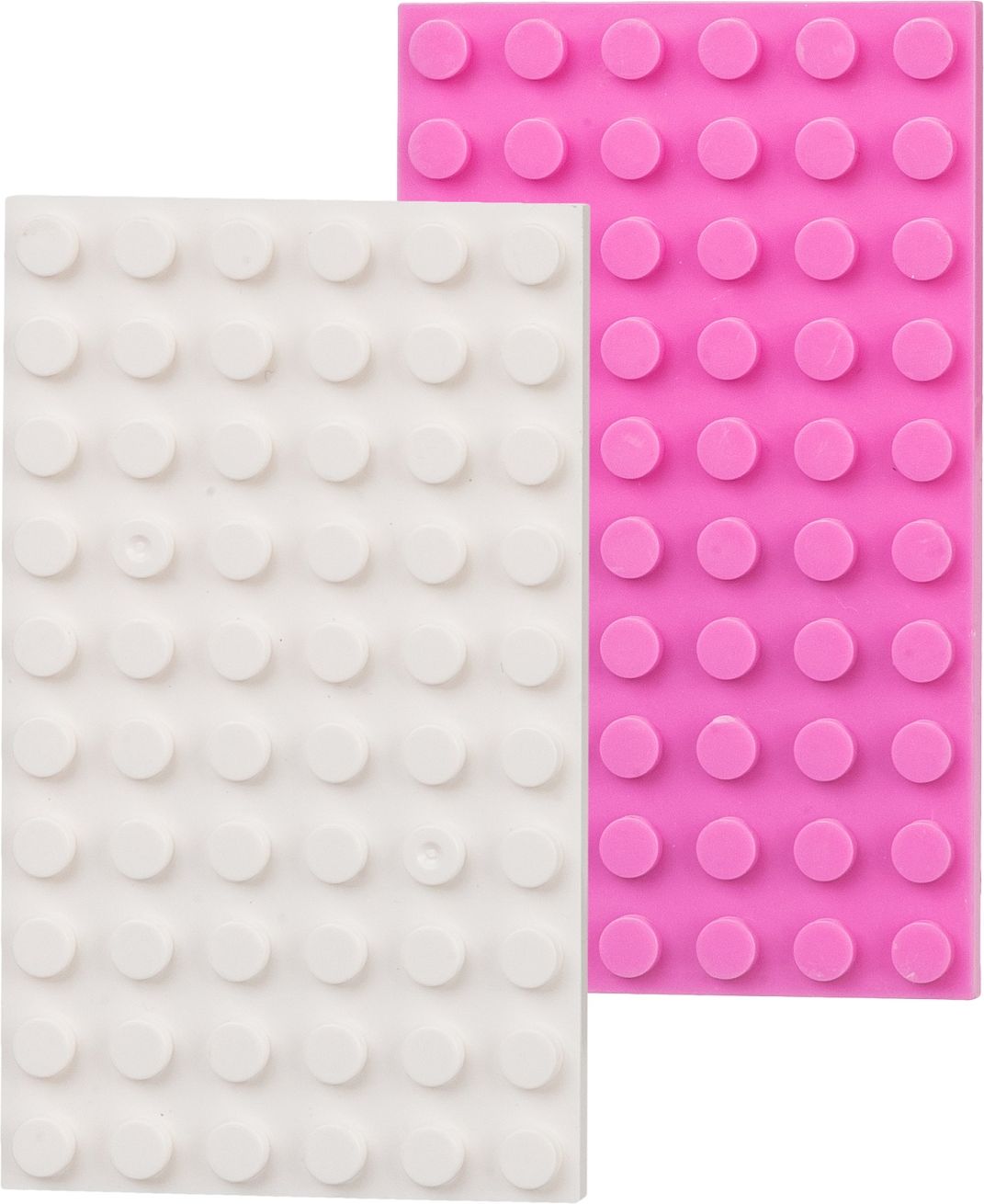 LW Toys Oboustranná deska 6 x 10 (bodů) Barva: Růžová - obrázek 1