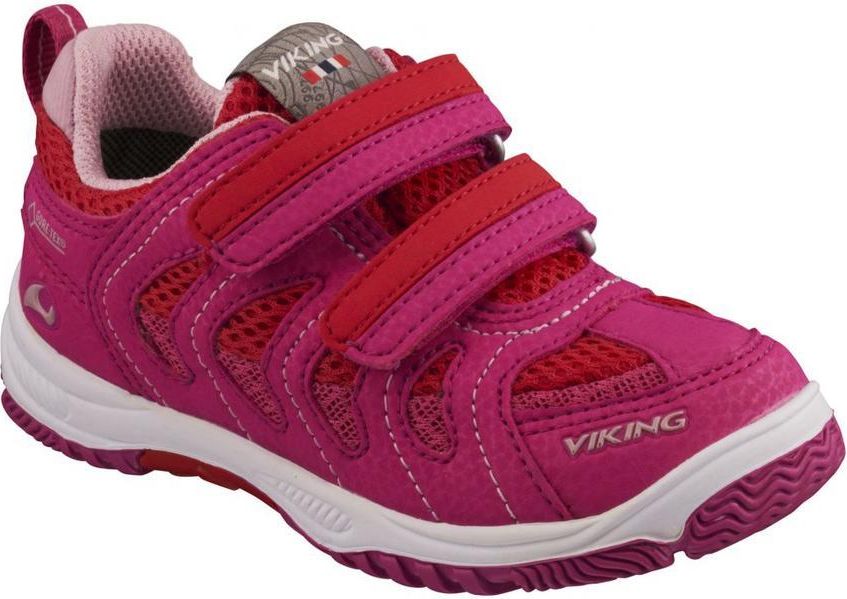 Viking dětské celoroční boty CASCADE II mid GTX fuchsia 34 - obrázek 1