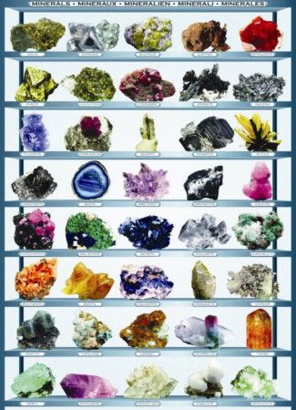 EUROGRAPHICS Puzzle Minerály 1000 dílků - obrázek 1