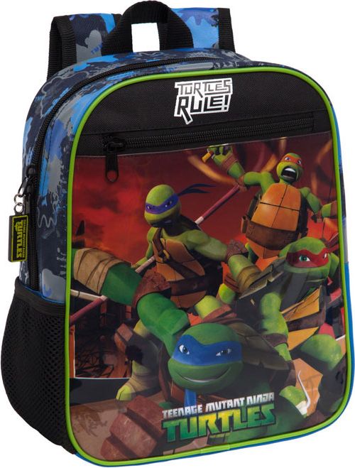 JOUMMABAGS Junior batoh Želvy Ninja Rooth Polyeste/PVC, 28x23x10 cm - obrázek 1