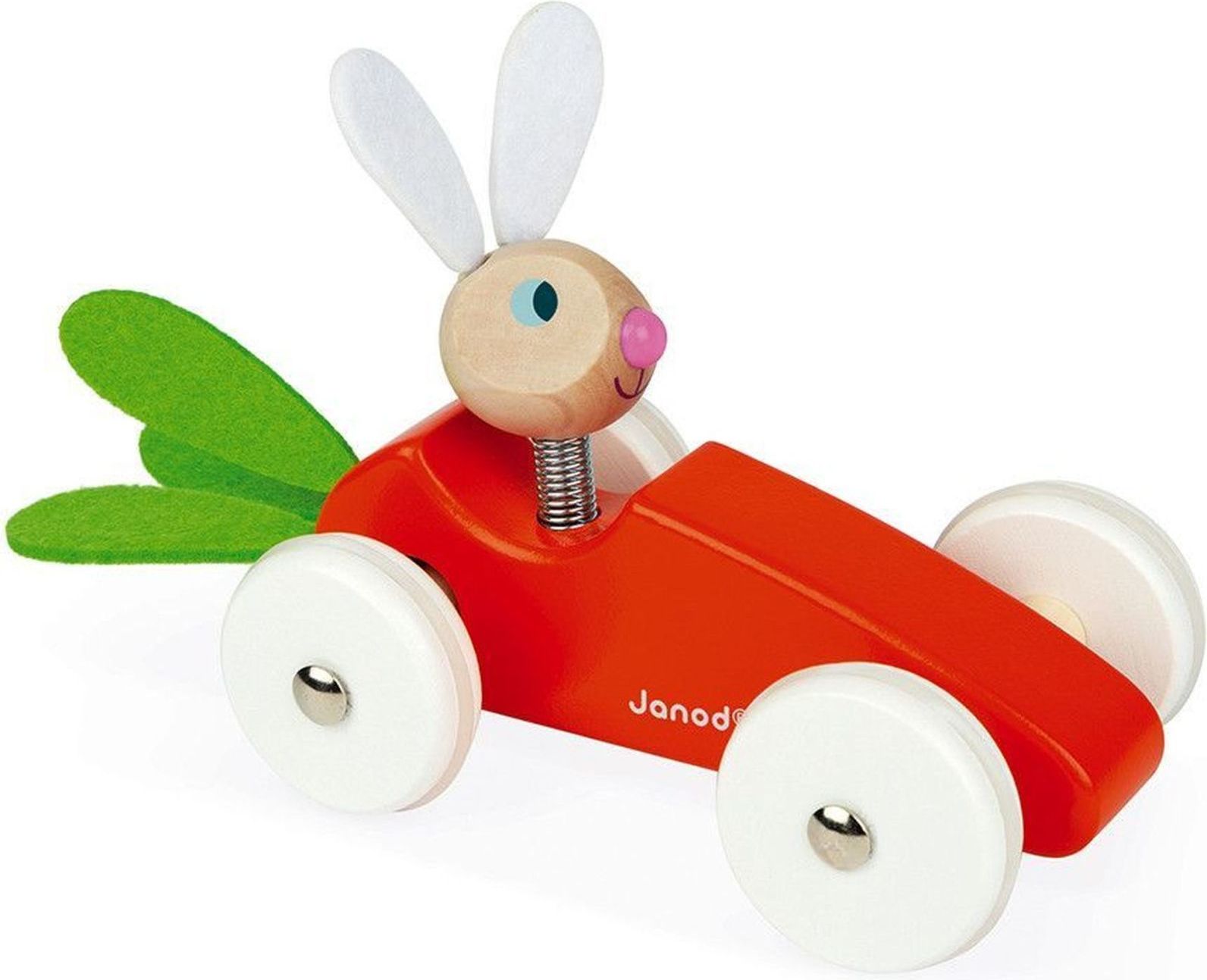 Dřevěné auto Janod - Zajíc uni - obrázek 1