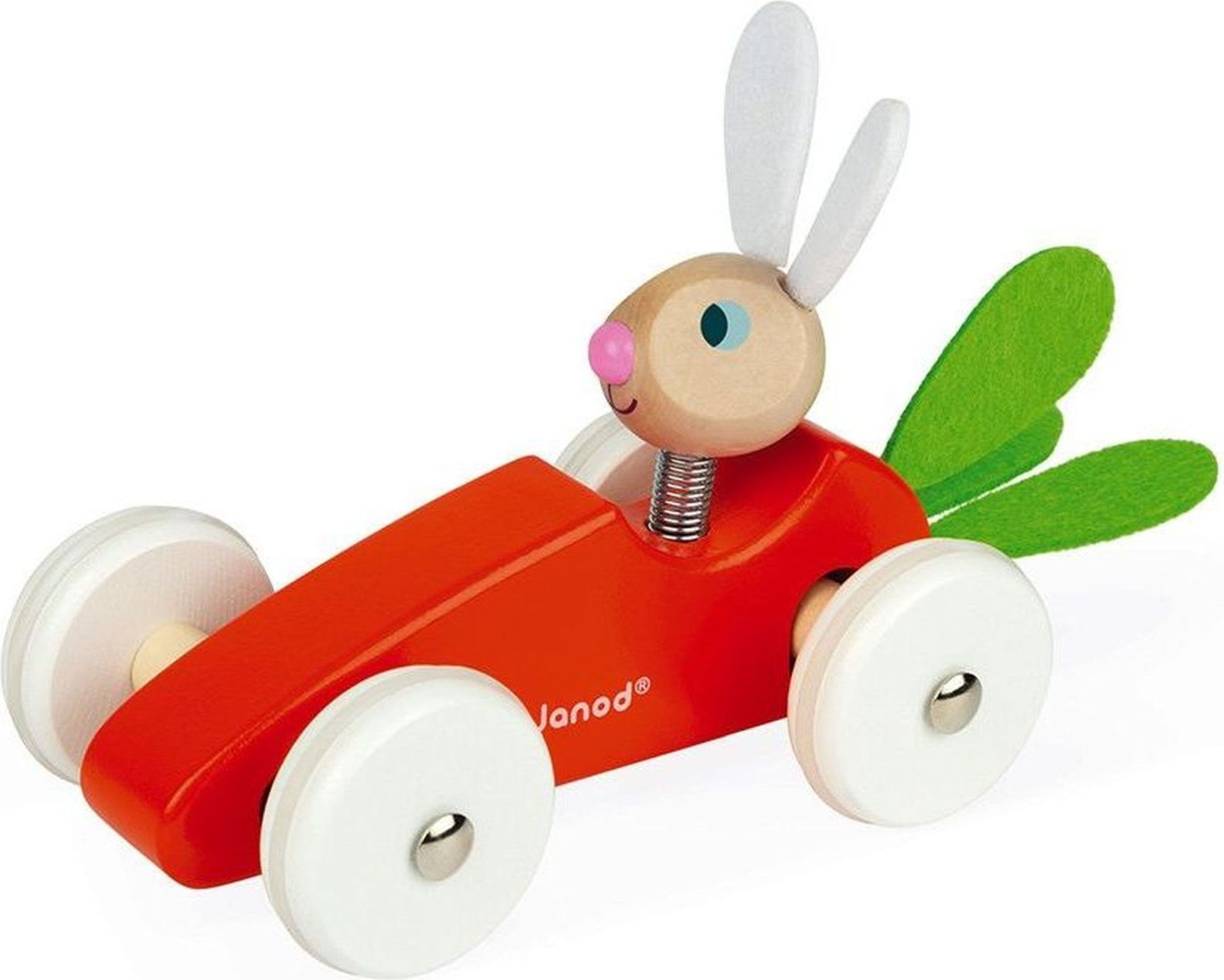 Dřevěné auto Janod - Zajíc uni - obrázek 2