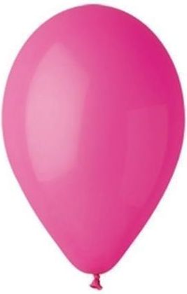 Balónek, fuchsiová, 26 cm, bal. 10 ks - obrázek 1