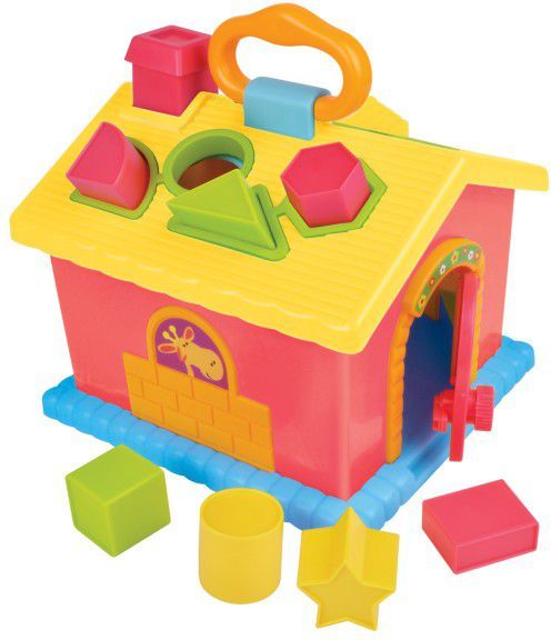 Teddies Vkládačka domeček 20cm - obrázek 2