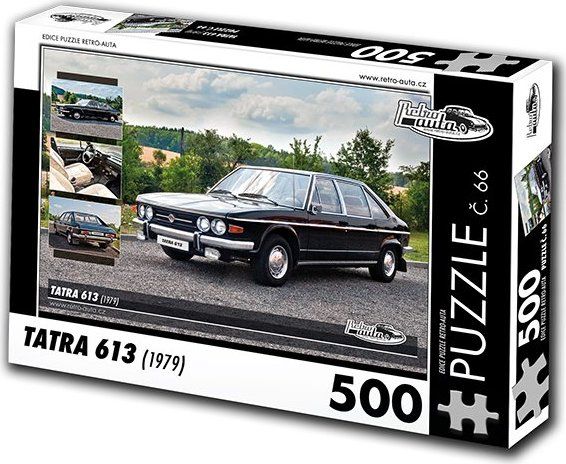 RETRO-AUTA Puzzle č. 66 Tatra 613 (1979) 500 dílků - obrázek 1