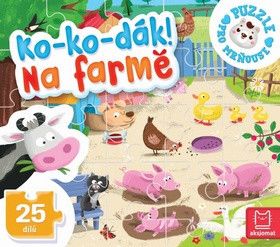 Puzzle Ko-ko-dák! Na farmě - obrázek 1