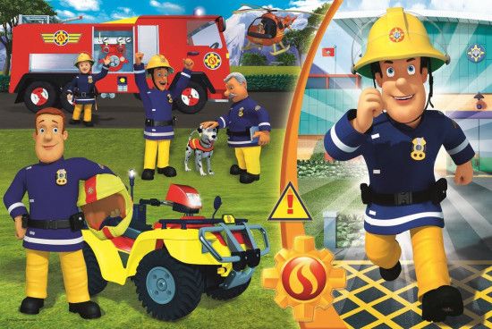 TREFL Puzzle Požárník Sam MAXI 24 dílků - obrázek 1