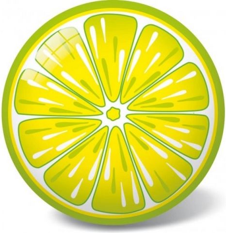 Míč 23 cm citron - obrázek 2