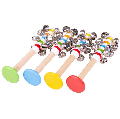 Bigjigs Toys Rolničky pruhované 1 ks - obrázek 1