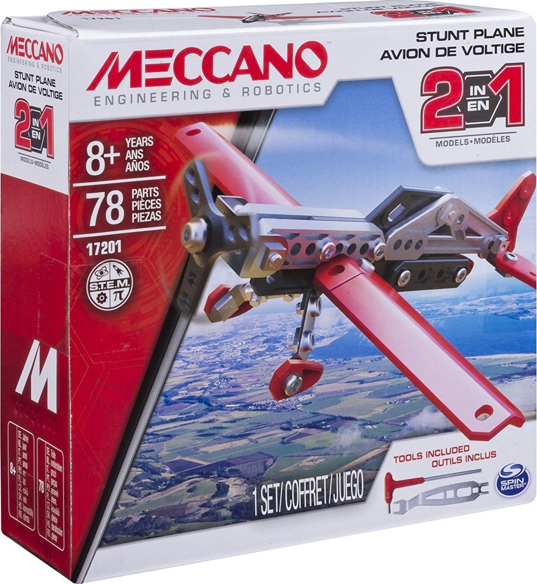 Meccano Stavebnice 2v1 Letadla - obrázek 1