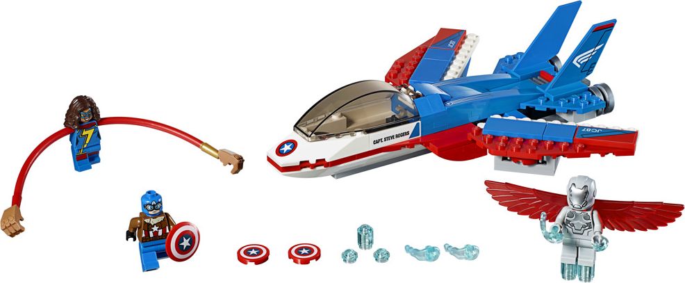 LEGO Super Heroes Kapitán America a honička ve stíhačce - obrázek 2